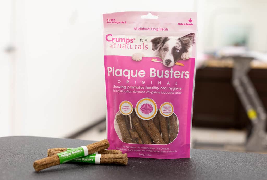 Smoochie Pooch Plaque Busters for dog dental care and hygiene