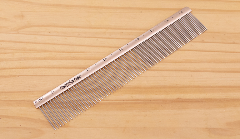 metal comb, fine-tooth comb for dog, dog matted hair